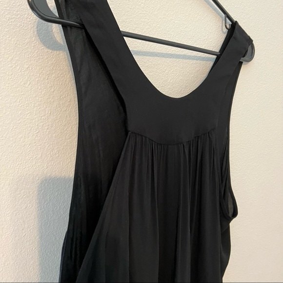 NWT BCBGeneration black VNeck high low tank Small - Picture 3 of 10